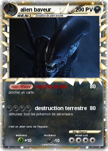 Pokemon alien baveur