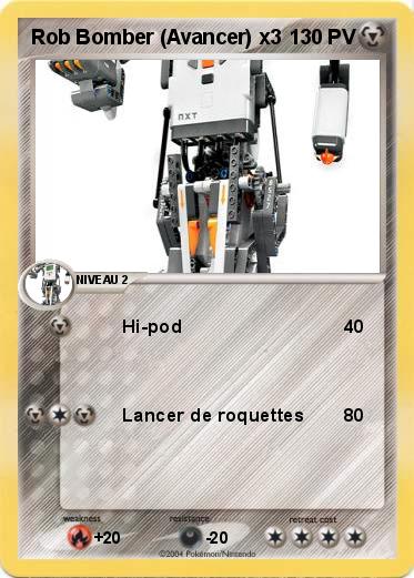 Pokemon Rob Bomber (Avancer) x3