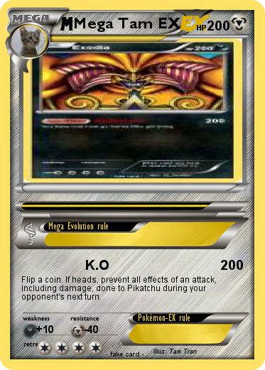 Pokemon Mega Tam EX