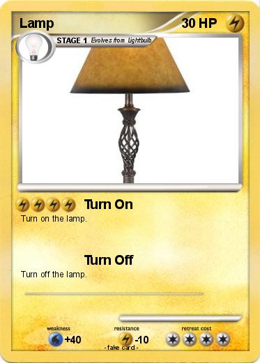 Pokemon Lamp