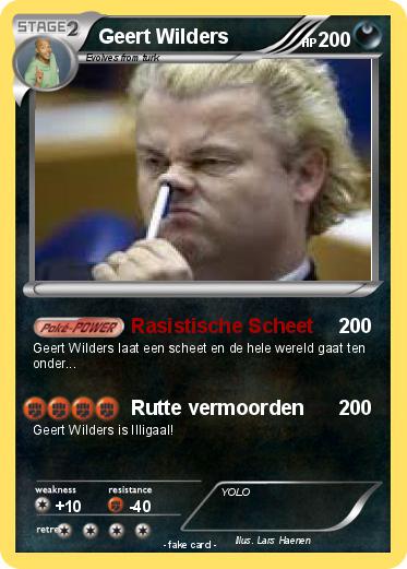 Pokemon Geert Wilders