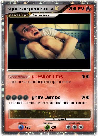 Pokemon squeezie peureux