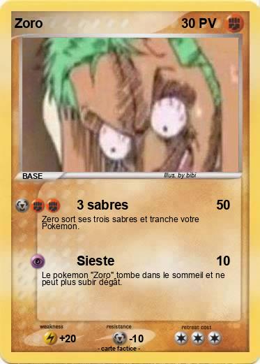 Pokemon Zoro