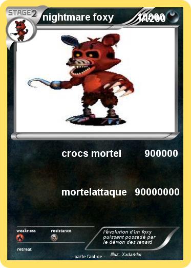 Pokemon nightmare foxy         10000