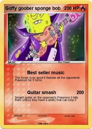 Pokemon Goffy goober sponge bob