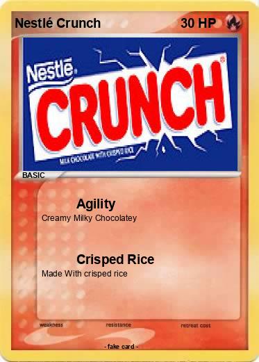 Pokemon Nestlé Crunch