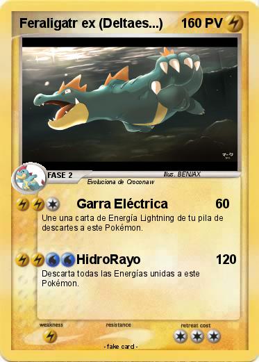 Pokemon Feraligatr ex (Deltaes...)