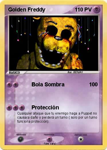 Pokemon Golden Freddy