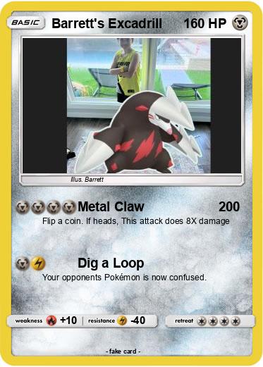 Pokemon Barrett's Excadrill