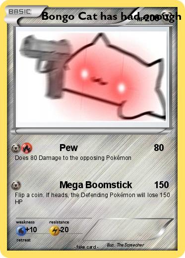 Pokemon Bongo Cat has had enough