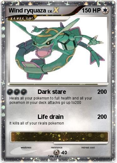 Pokemon Wind ryquaza