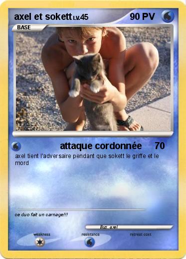 Pokemon axel et sokett