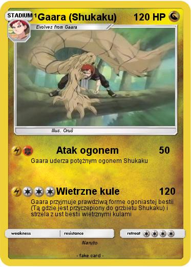 Pokemon Gaara (Shukaku)