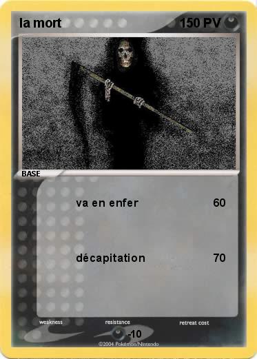 Pokemon la mort