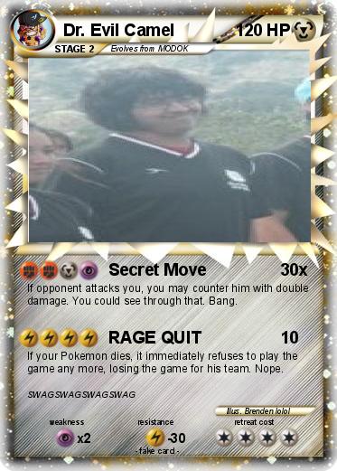 Pokemon Dr. Evil Camel