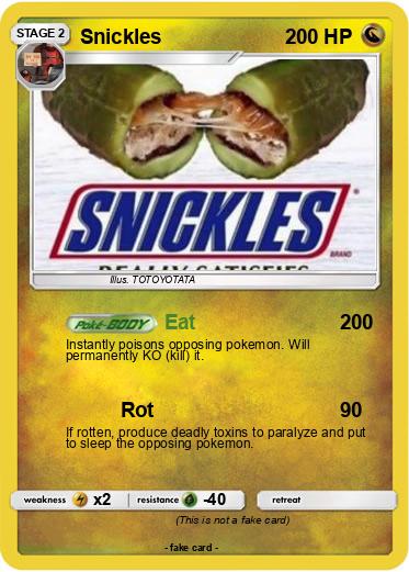 Pokemon Snickles