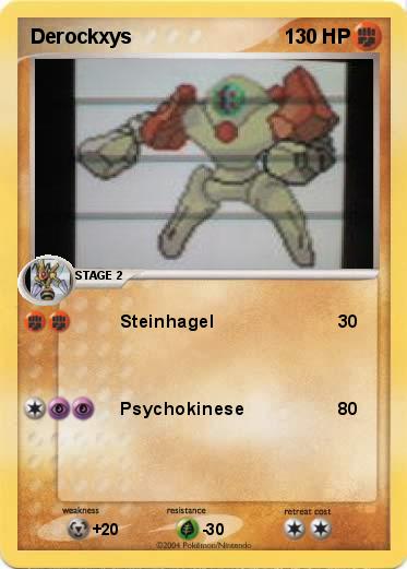 Pokemon Derockxys