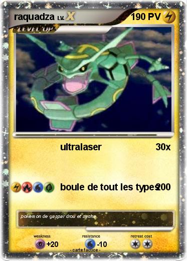 Pokemon raquadza