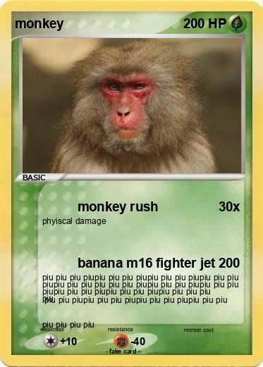 Pokemon monkey