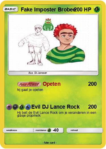 Pokemon Fake Imposter Brobee