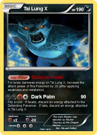 Pokemon Tai Lung X