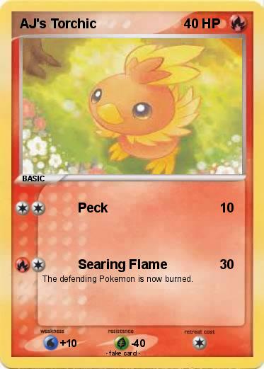 Pokemon AJ's Torchic