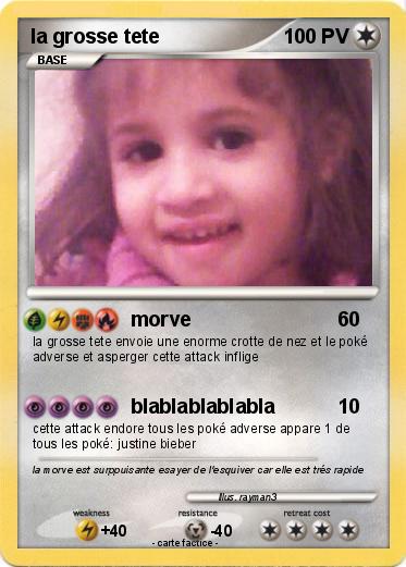 Pokemon la grosse tete