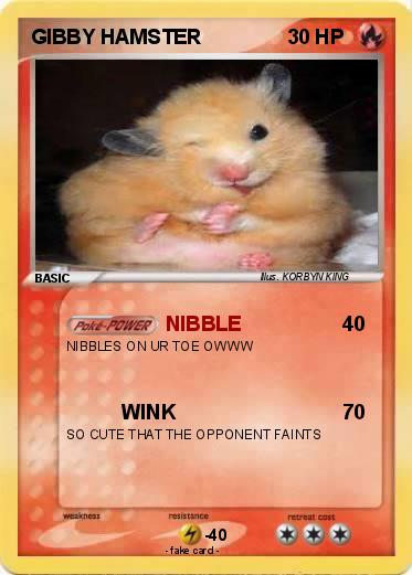 Pokemon GIBBY HAMSTER