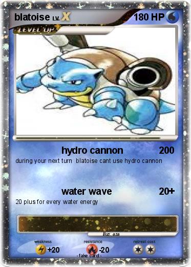 Pokemon blatoise