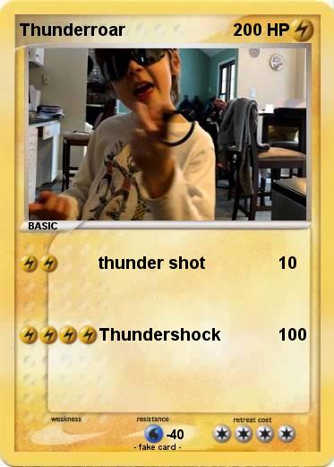 Pokemon Thunderroar