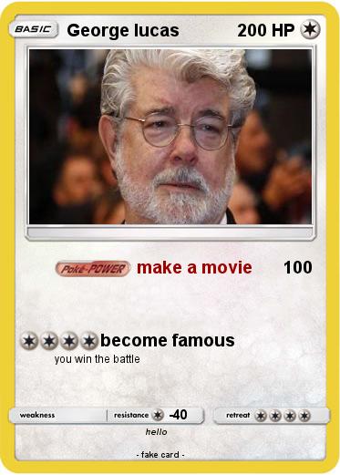 Pokemon George lucas