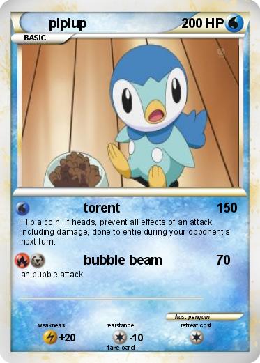 Pokemon piplup