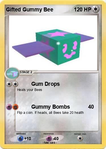 Pokemon Gifted Gummy Bee