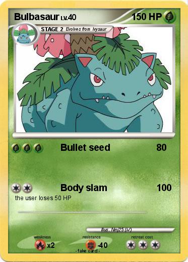 Pokemon Bulbasaur