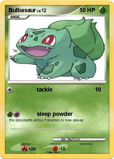 Pokemon Bulbasaur