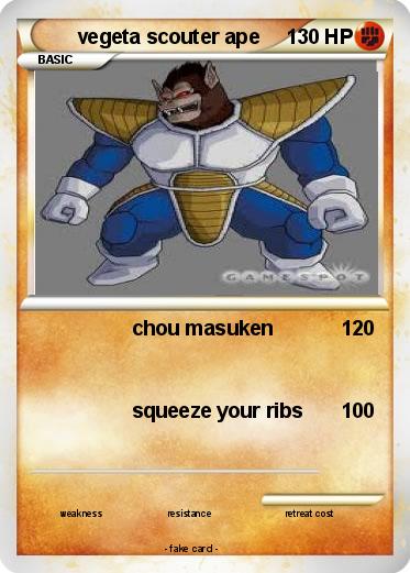 Pokemon vegeta scouter ape
