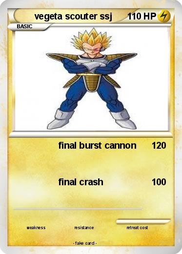 Pokemon vegeta scouter ssj