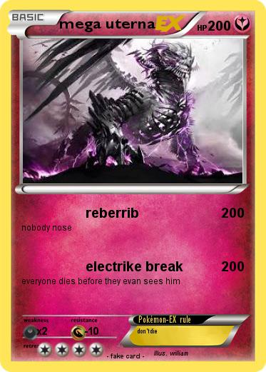 Pokemon mega uterna