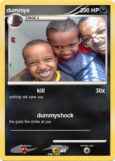 Pokemon dummys
