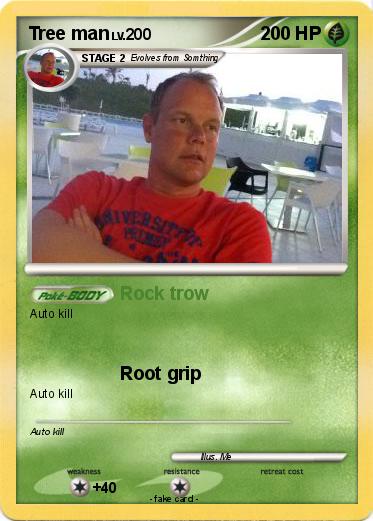 Pokemon Tree man