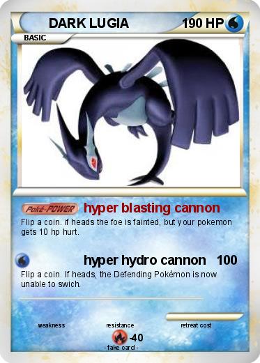Pokemon DARK LUGIA