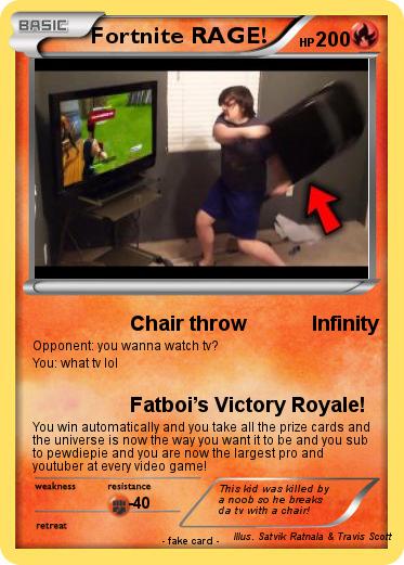Pokemon Fortnite RAGE!