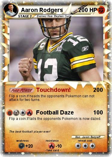 Pokemon Aaron Rodgers