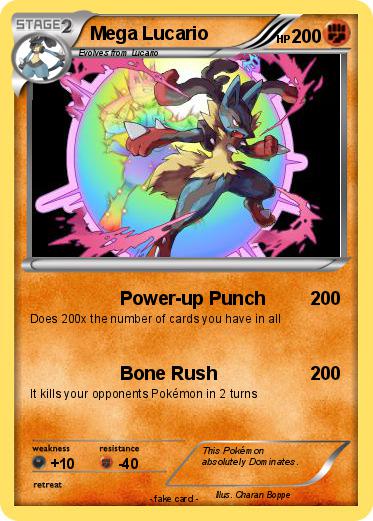 Pokemon Mega Lucario
