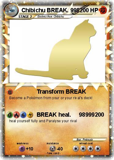 Pokemon Chibichu BREAK. 998