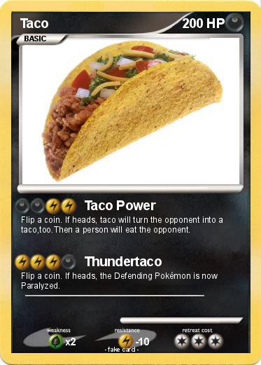 Pokemon Taco