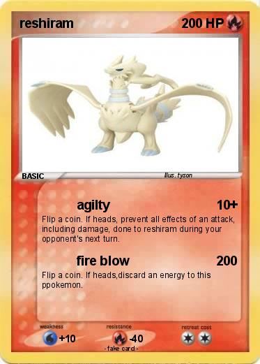 Pokemon reshiram