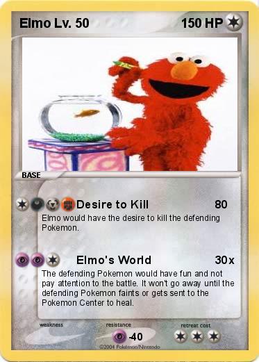 Pokemon Elmo Lv. 50