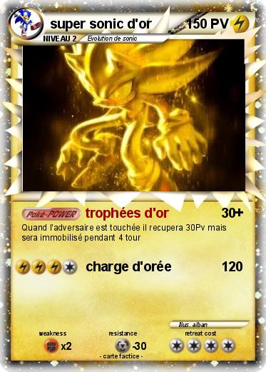 Pokemon super sonic d'or