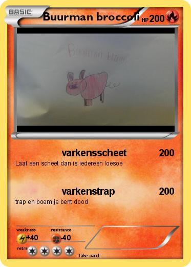 Pokemon Buurman broccoli